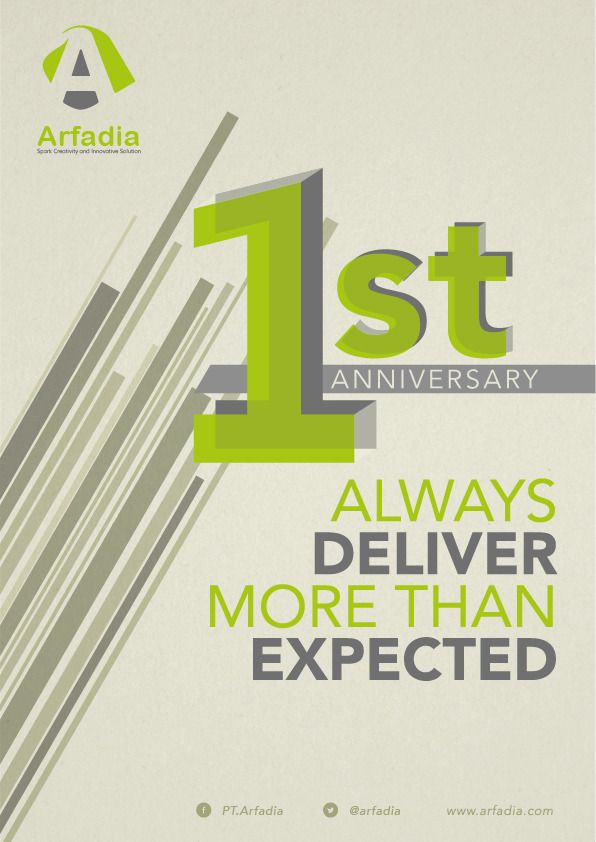1st PT.Arfadia Anniversary