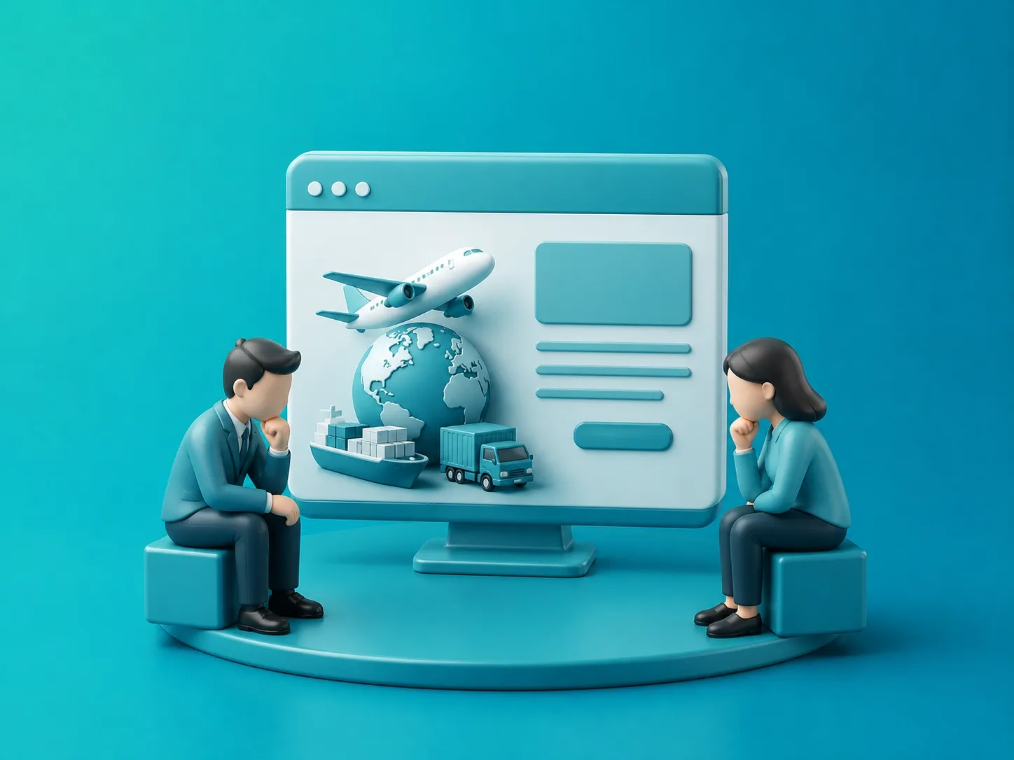 Why Your Logistics Website Loses Both Audiences