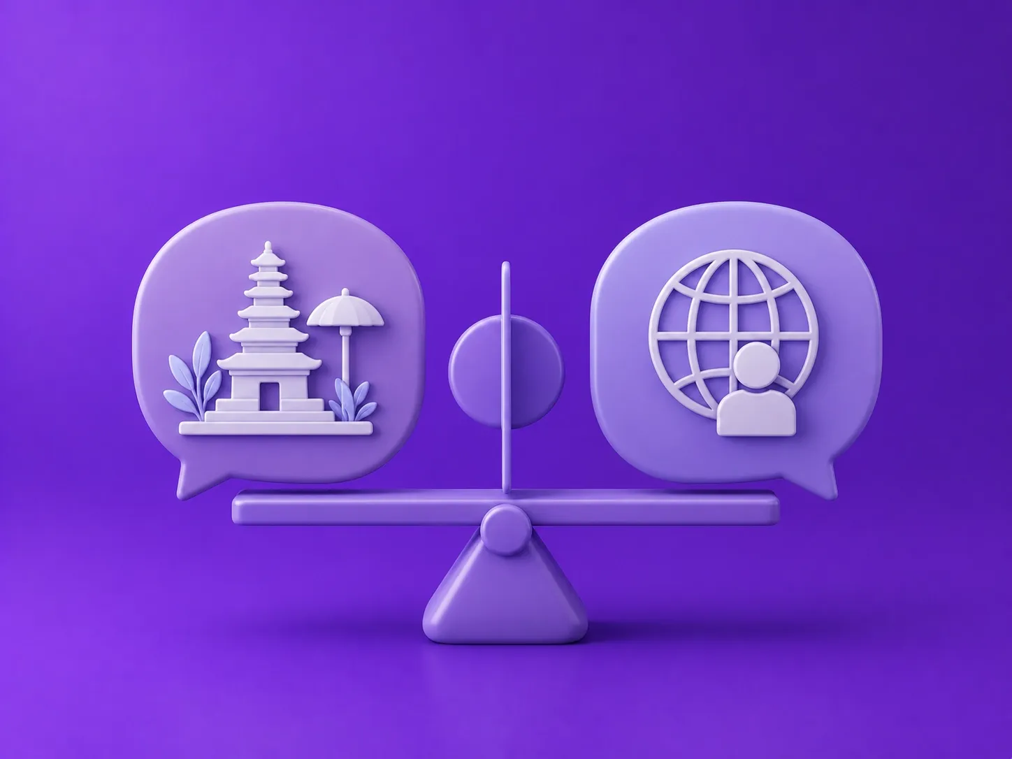 Bahasa Indonesia vs English for Bali Hospitality